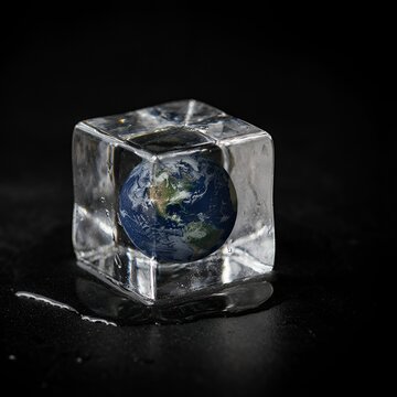 Climat de la terre critique et plan&egrave;te fondante

