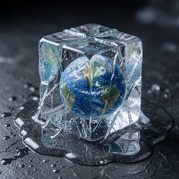 Climat de la terre critique et plan&egrave;te fondante

