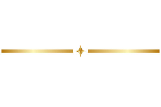 Golden line, gold line, aesthetic line, text divider