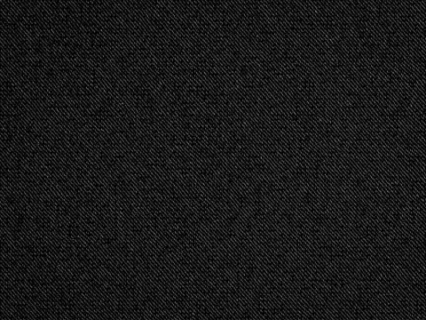 Dark Black Denim Fabric Texture Close Up With Subtle Diagonal Weave Pattern