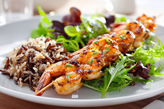 Grilled Shrimp Meal
