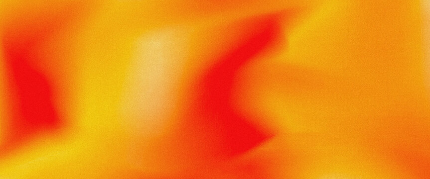 Intense fiery heatwave abstract gradient background in orange and yellow