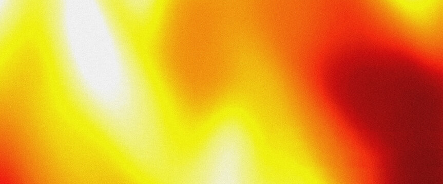 Scorching sun extreme heatwave gradient background in yellow and red