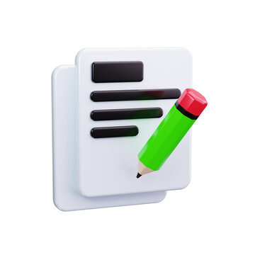editing 3d render icons