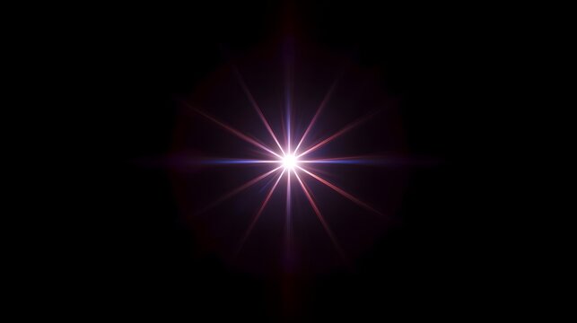 abstract light background with stars