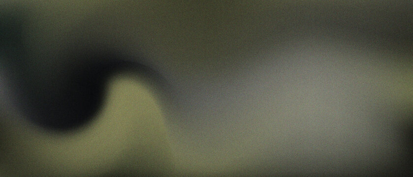 Abstract background featuring soft flowing waves of dark olive green and muted grey tones creating a smooth minimalist texture for modern graphic design