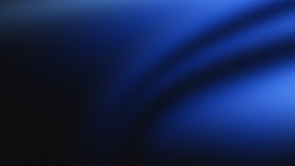 Obraz premium Warm Amber Blue Grainy Wave Fold Gradient Background with Soft Light Glow Halftone Abstract grainy gradient background