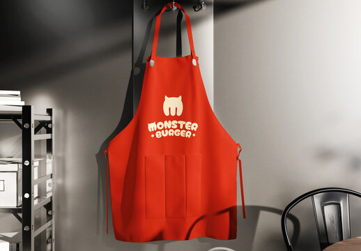 Chef Apron Mockup
