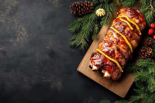 Juicy sausages sizzling on a grill ready for a delicious feast
