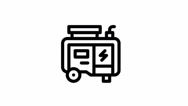 Generator minimalist stroke animation