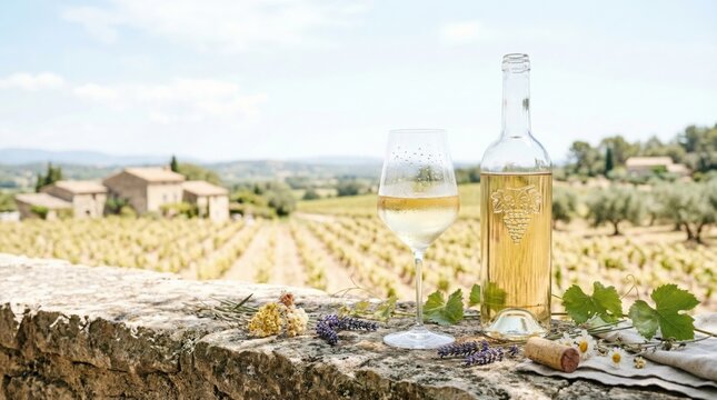 White Wine and Wildflowers