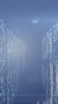 Animation of shapes over light spots