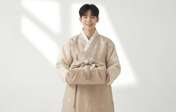 한복을 입은 사람