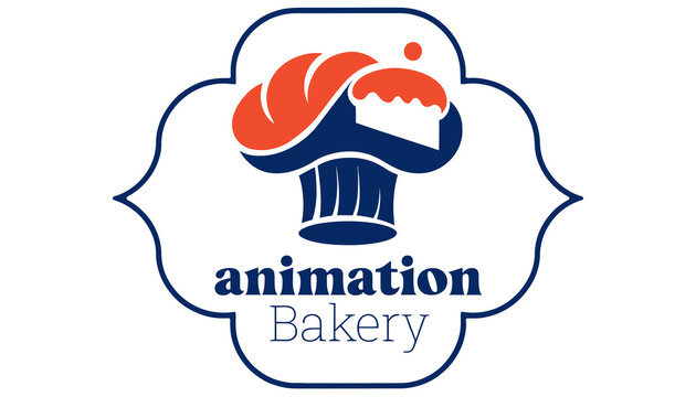 Creative Bakery Logo Design - Animation Bakery Concept