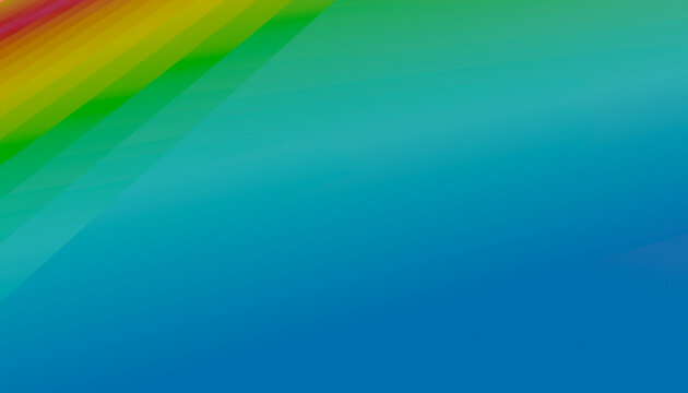 Abstract smooth gradient background with blue and green diagonal