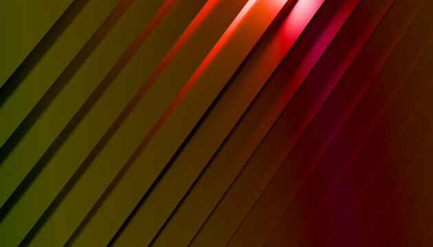Abstract digital art with layered diagonal lines and vibrant color