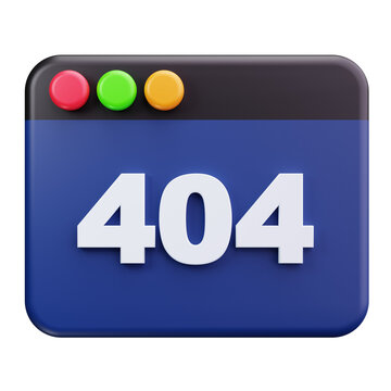 3D Error 404 Page Browser