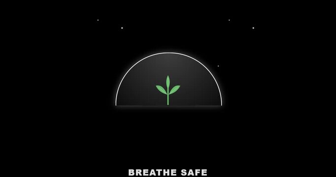 vector illustration of an abstract green background