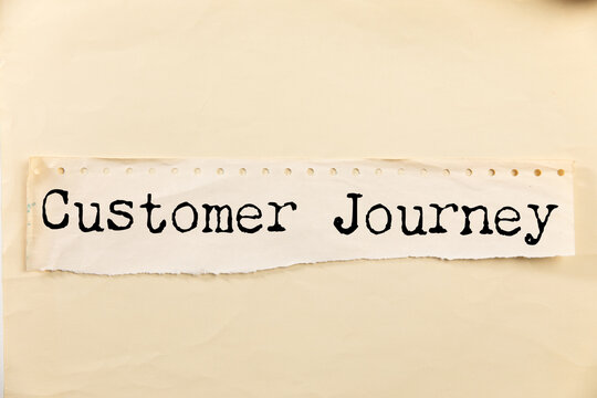 Customer journey, marketing and customer behavior analysis concept