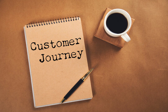 Customer journey, marketing and customer behavior analysis concept