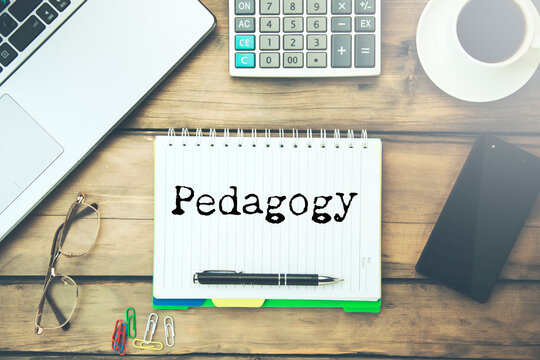pedagogy word in white paper
