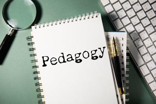 pedagogy word in white paper