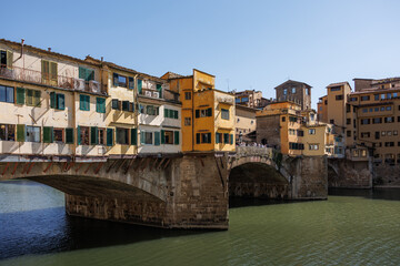 Obraz premium ponte vecchio florence italy