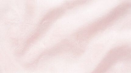 Fototapeta premium Soft blush pink mulberry silk fabric texture with elegant folds