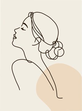 girl with a flower