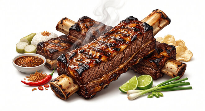 Indonesian Food Series Konro Bakar