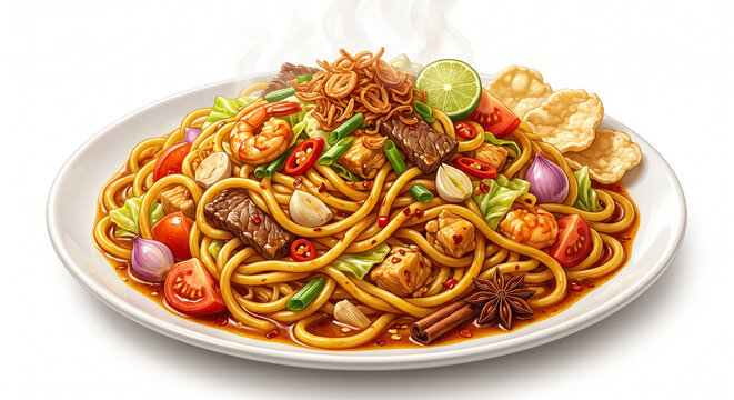 Indonesia Food Series Mie Aceh