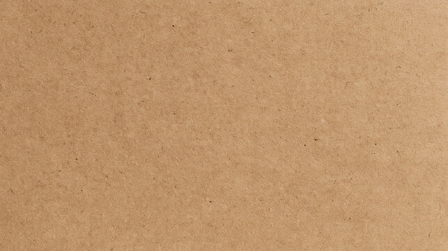 Brown Cardboard Texture Background for Design and Packaging