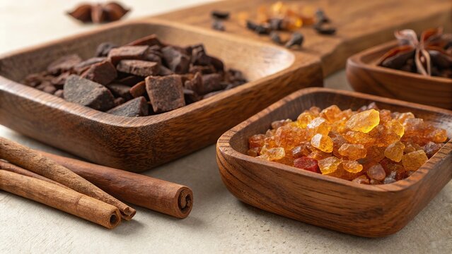 Ayurvedic herbal medicine featuring natural bark resin and botanical ingredients.
