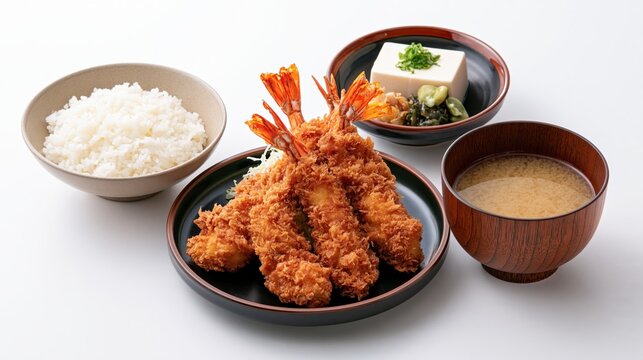 ebi fry set meal