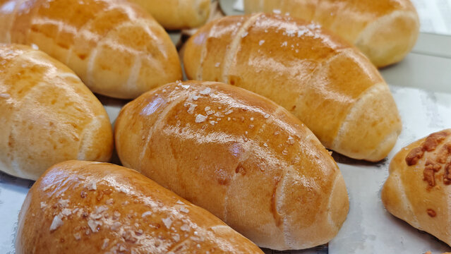 Shio Pan, Japanese soft sea salt butter bread rolls
