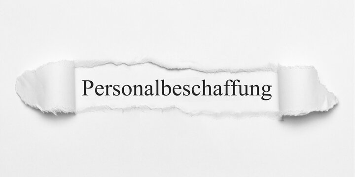 Personalbeschaffung	
