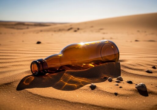 Whispers of the lost in sun-baked dunes.
