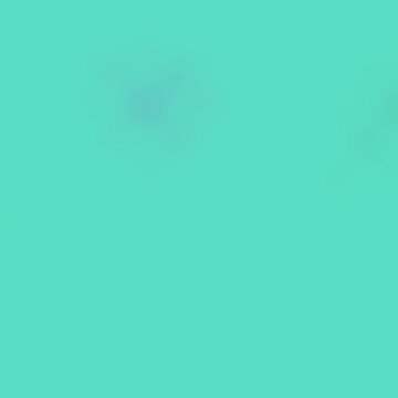 Abstract Teal Background with Faint Green and Blue Shapes.