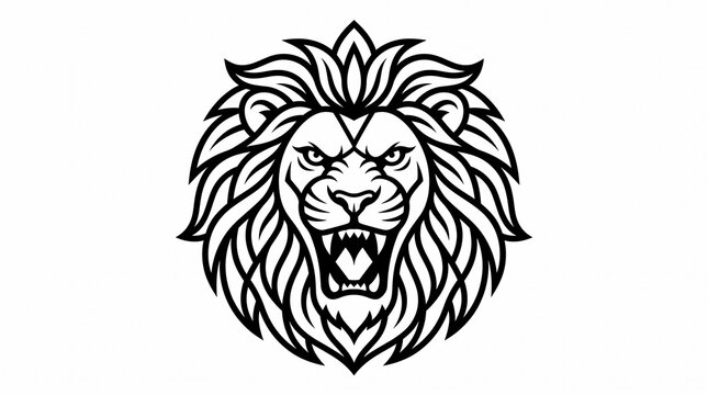 lion head mascot