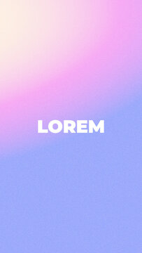 Elegant Stomp Gradient Title &ndash; Pastel Animated Background Word by Word Opener Vertical