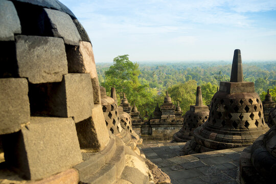 Indonesia, Java, Borobudur Temple Complex