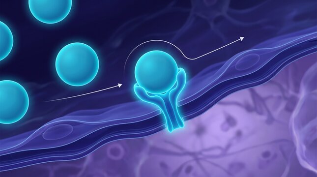 Nanoparticles bind to receptors on the blood-brain barrier