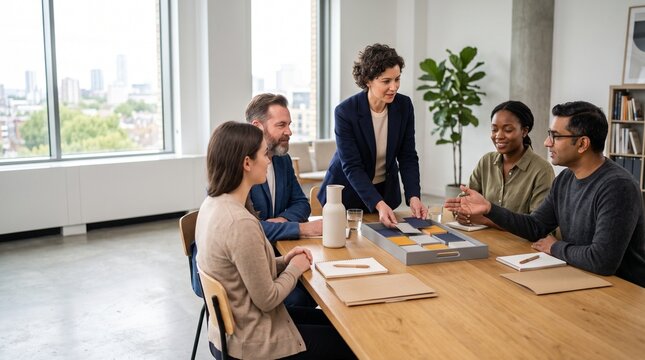 Leaders begin a cross-functional AI accountability workshop