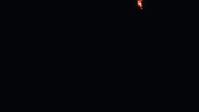 3d render firework A captivating 3D render of a spectacular firework display against a pitch-black sky