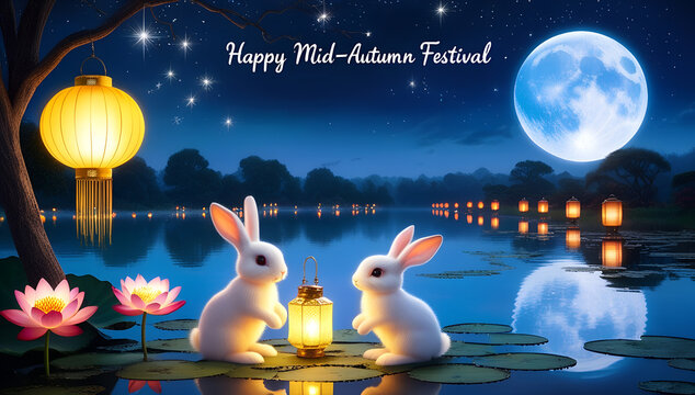 mid autumn festival background