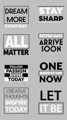 Vertical Kinetic Typography