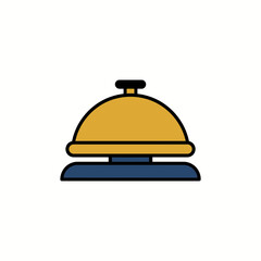 Fototapeta premium restaurant icon on a white background