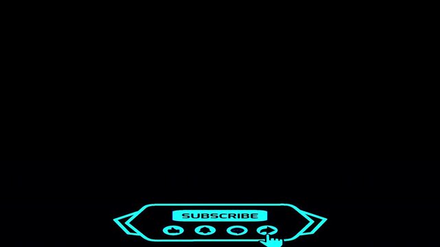 Floating Subscribe Button Pop Up bottom Position Help you make your content more engaging with a transparent background overlay that can be added directly to your editing project with ease