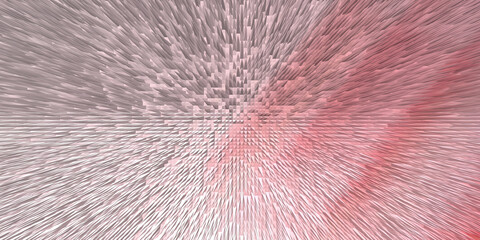 Fototapeta premium Abstract pink and white geometric spike background
