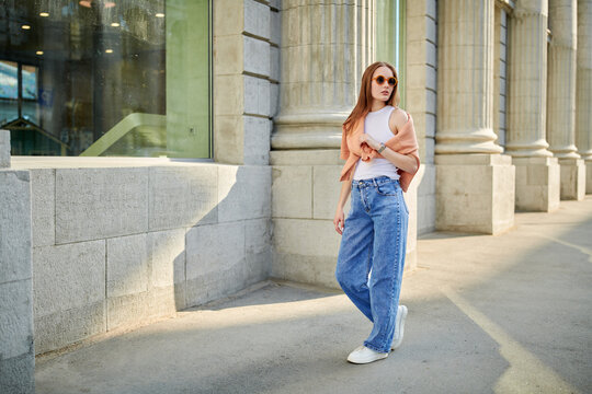 Girl on a street